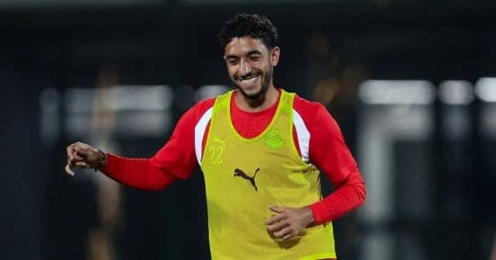 مرموش وربيعة وحمزة يتدربون مع منتخب مصر