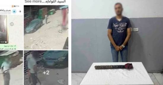 الداخلية تُعرض فيديو تهديد تاجر موبيليا في دمياط