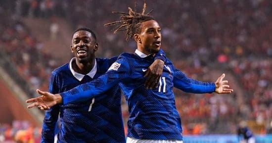 ديمبيلي يختار تشكيل فرنسا ضد بلجيكا في دوري الأمم