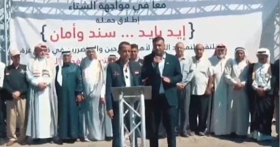 مصر تقدم مساعدات لنزحي غزة