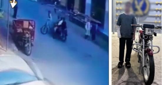 طالب بدون ترخيص يصدم دراجة ويتسبب في إصابة سيدة في المنوفية