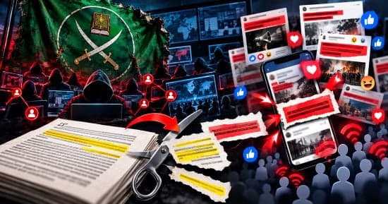 استخدام إخوان على مواقع التواصل لتشويه الحقائق