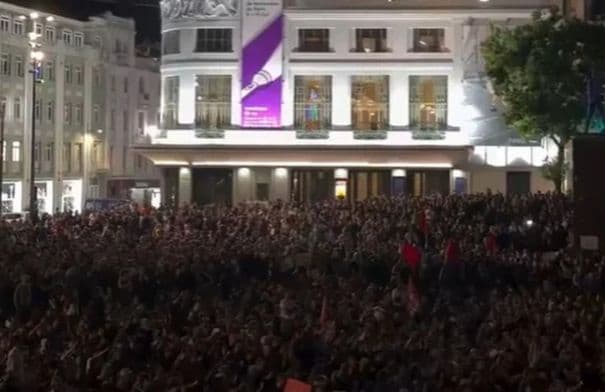 Lisbon Protest Over Living Costs