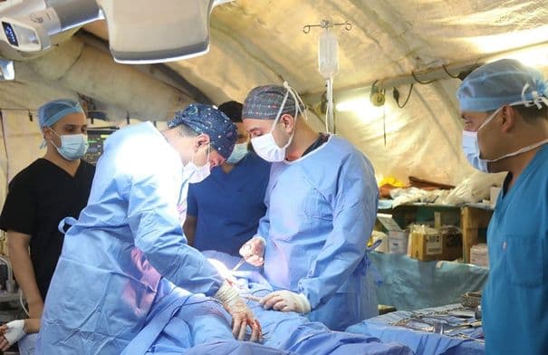 Jordanian Field Hospital in Gaza Performs Surgeries