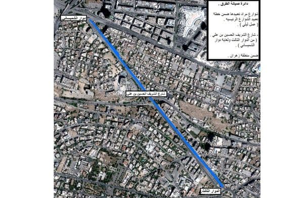 Nighttime Paving to Halt Traffic in Amman