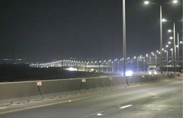 Smart lighting spans 42 km in Amman Corridor