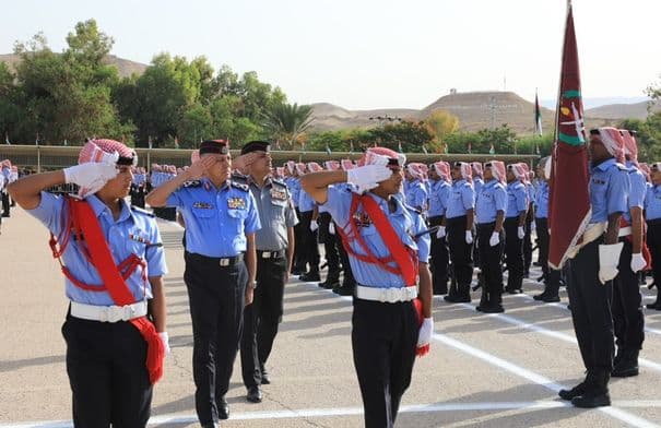Major General Maaytat attends police training graduation