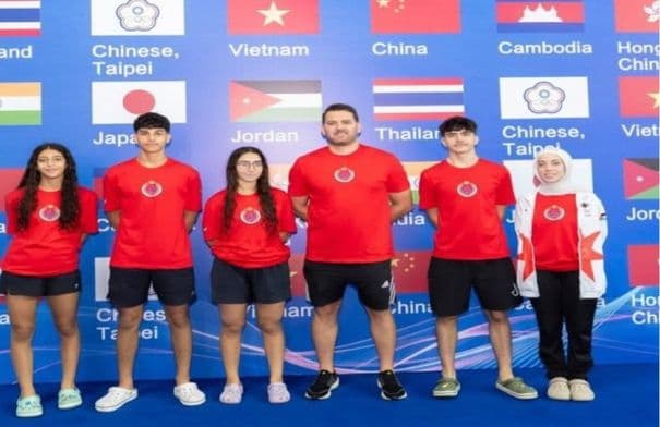 National finswimming wins 3 medals at Asian Youth