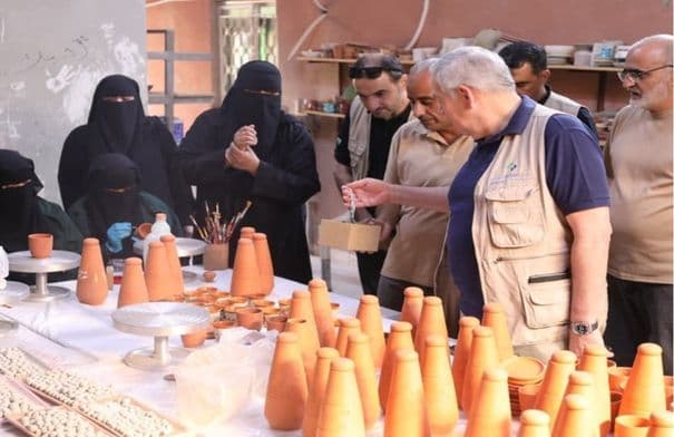 Aqaba Authority Chairman Visits Village Women Projects