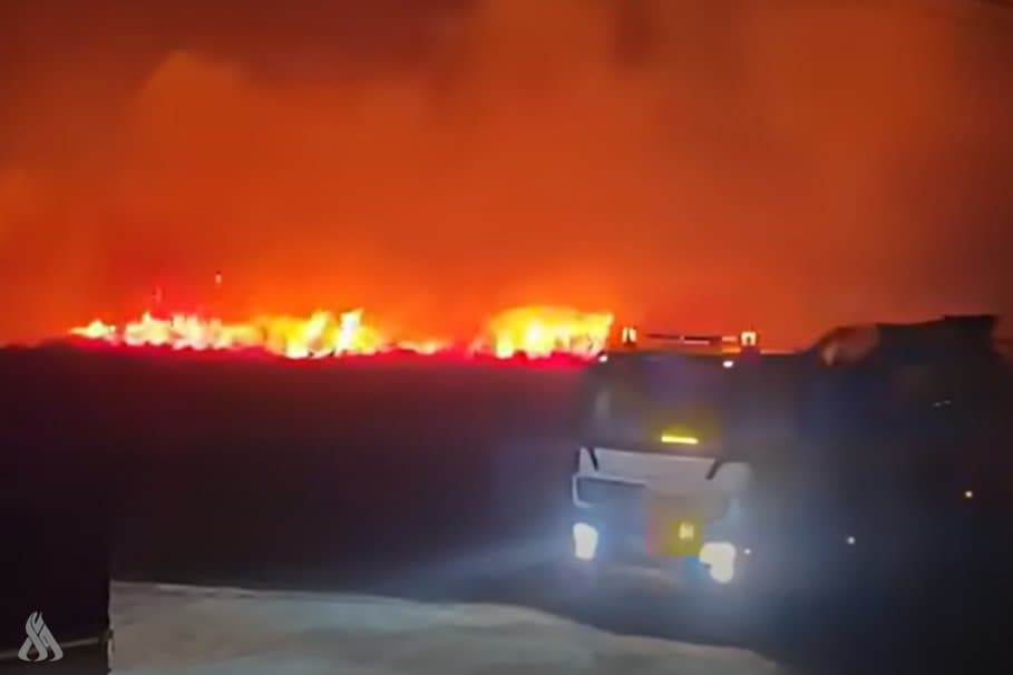 Qaimmaqam of Suq al-Shuyukh on Road Fire Incident