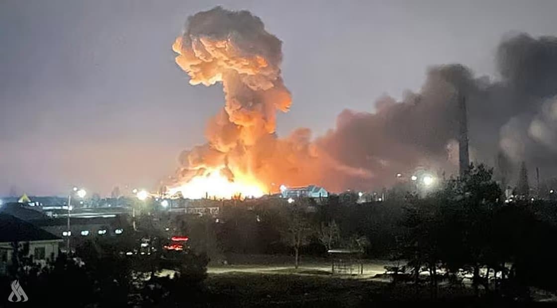 Kyiv and Ukrainian Cities Hit by Explosions