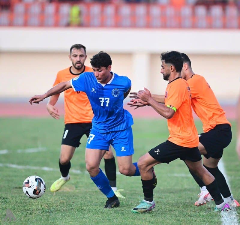 Two matches conclude round two of Iraq League
