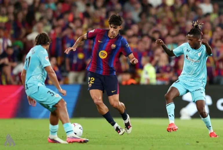Barcelona beats Athletic Bilbao in La Liga