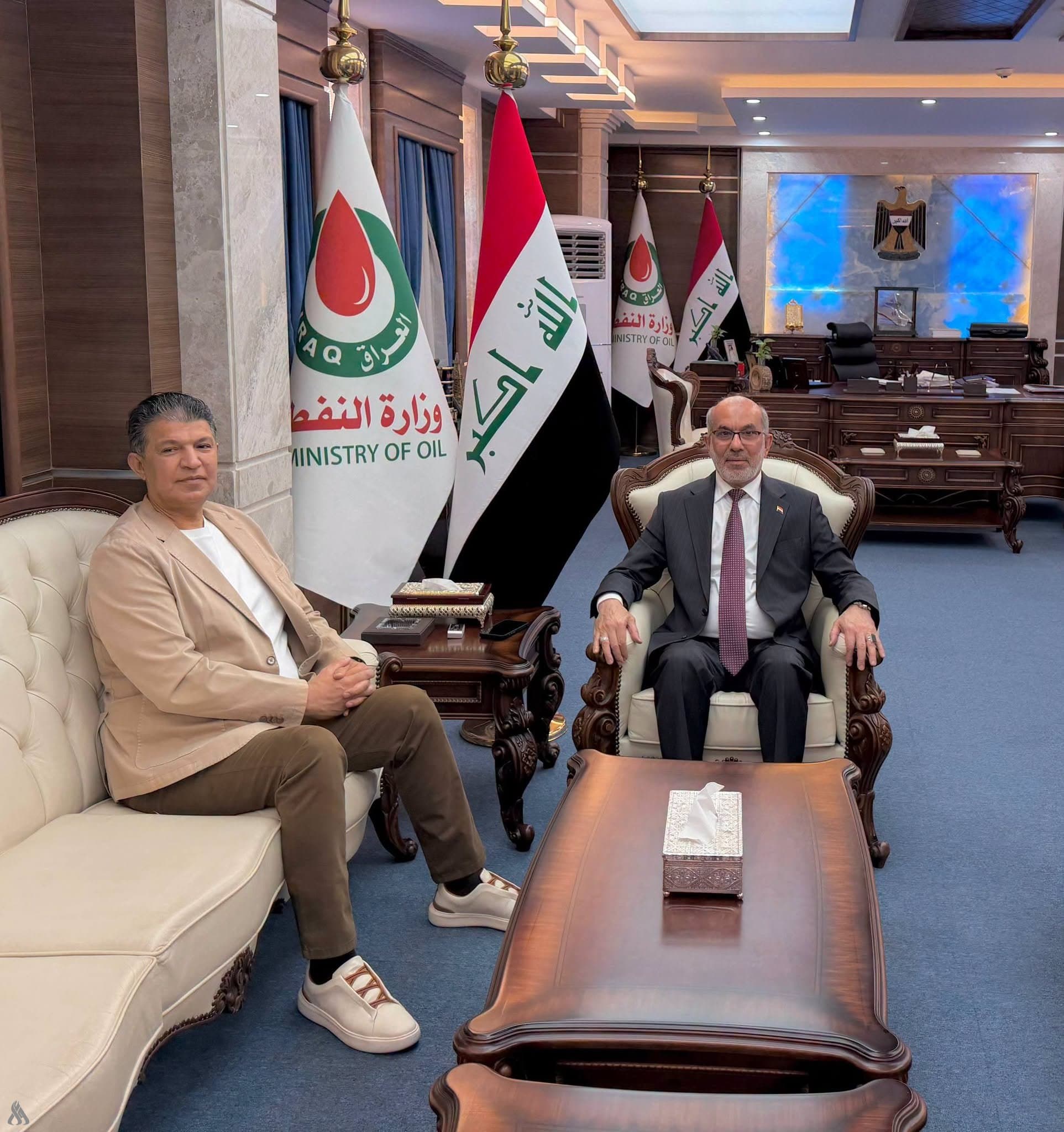 Oil Minister and Iraqi Media Leader Stress Media Collaboration
