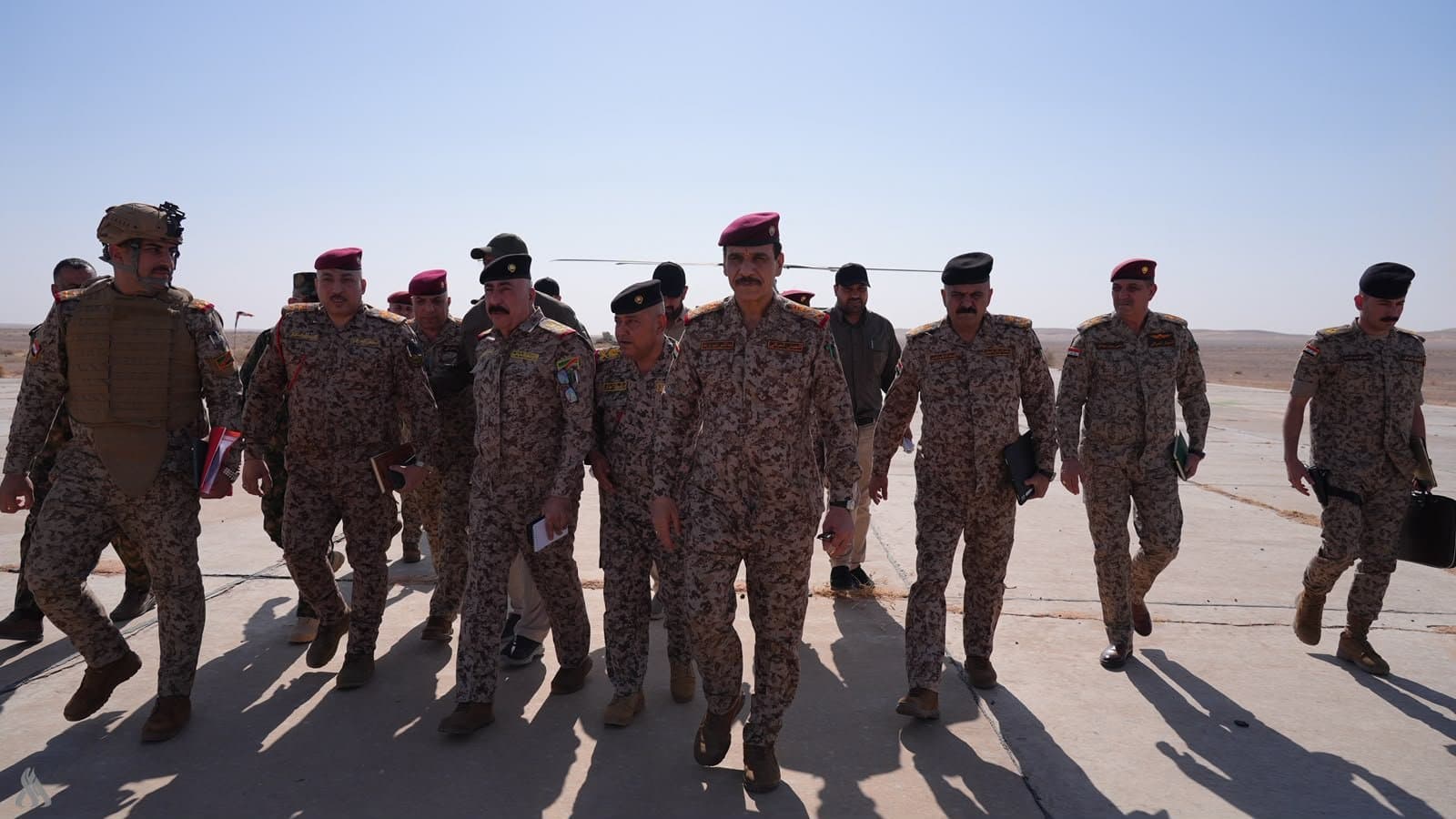 Army Chief of Staff Visits Desert Sector