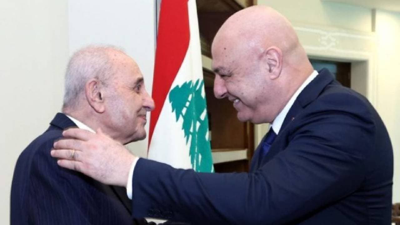 Aoun Meets Berri on Israel and US Talks