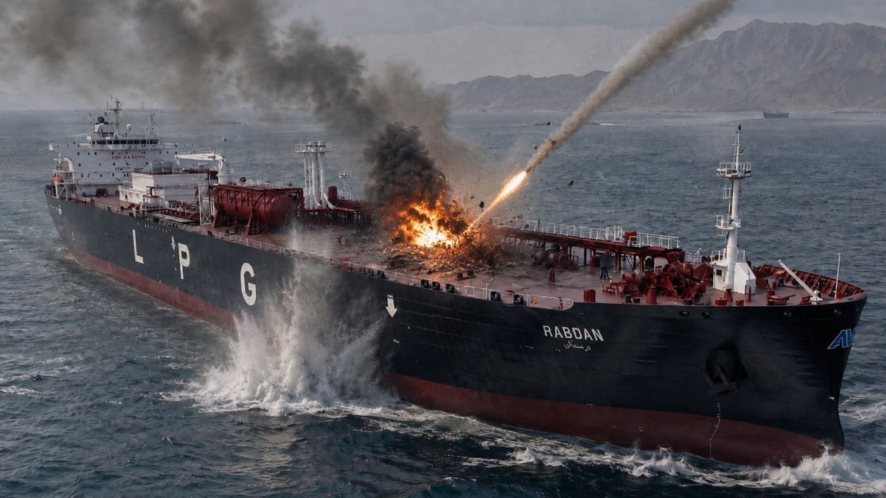 Missile hits ADNOC ship in Strait of Hormuz