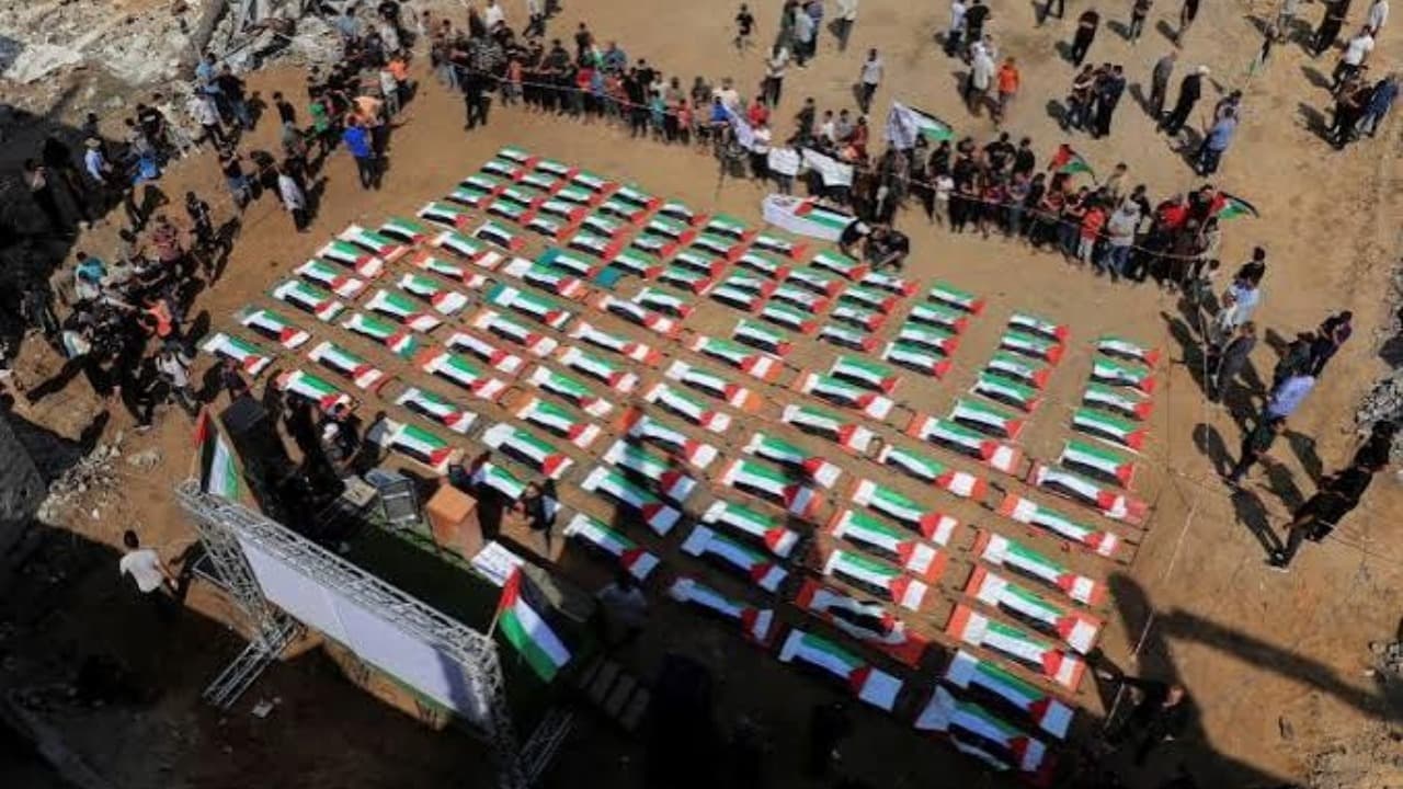 Gaza Holds Largest Funeral for Sabra Martyrs