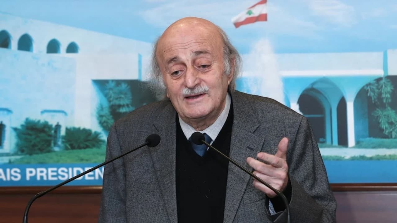 جنبلاط يعلن دعمه للمفاوضات