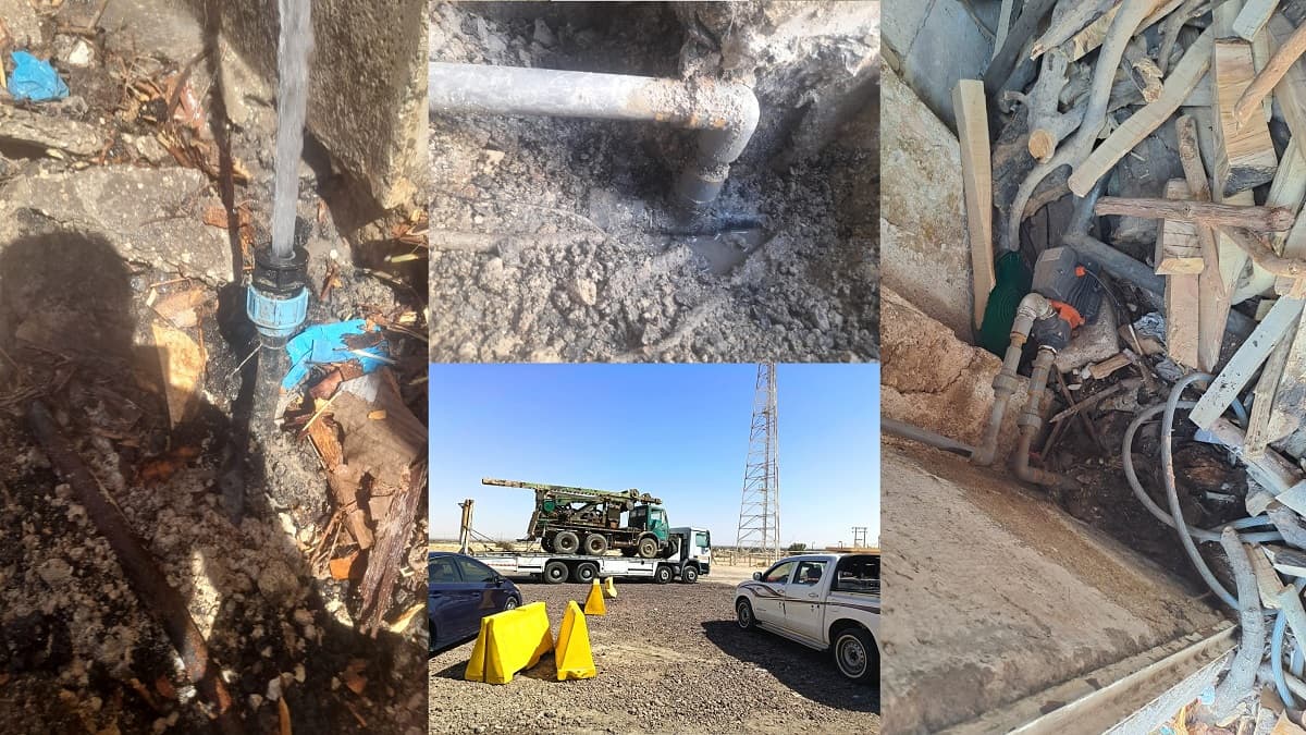 Water violations in Al Azraq and Sahaab