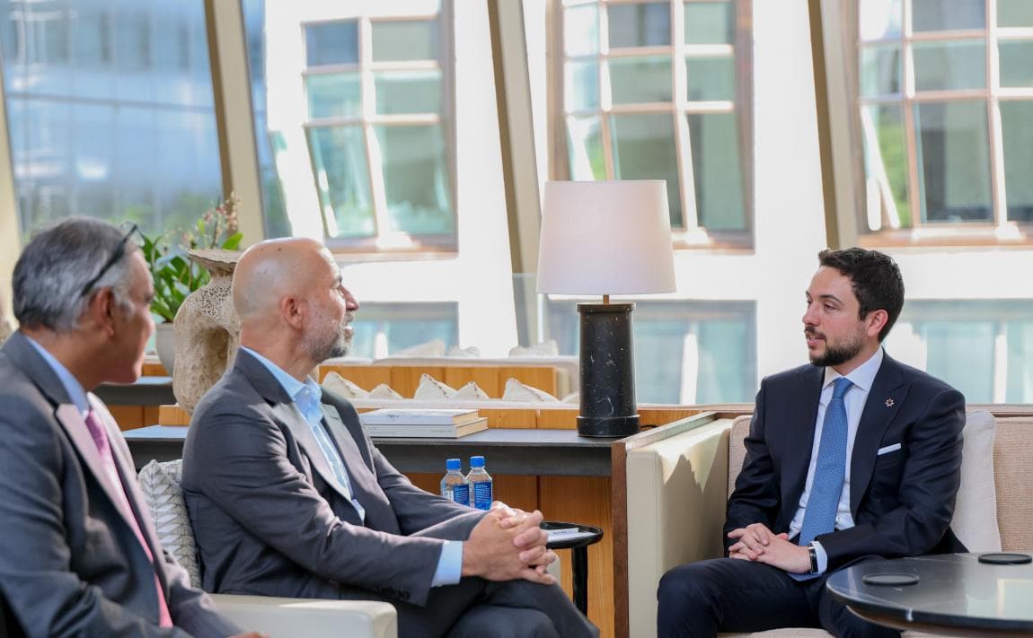 Crown Prince Consults with US CEOs