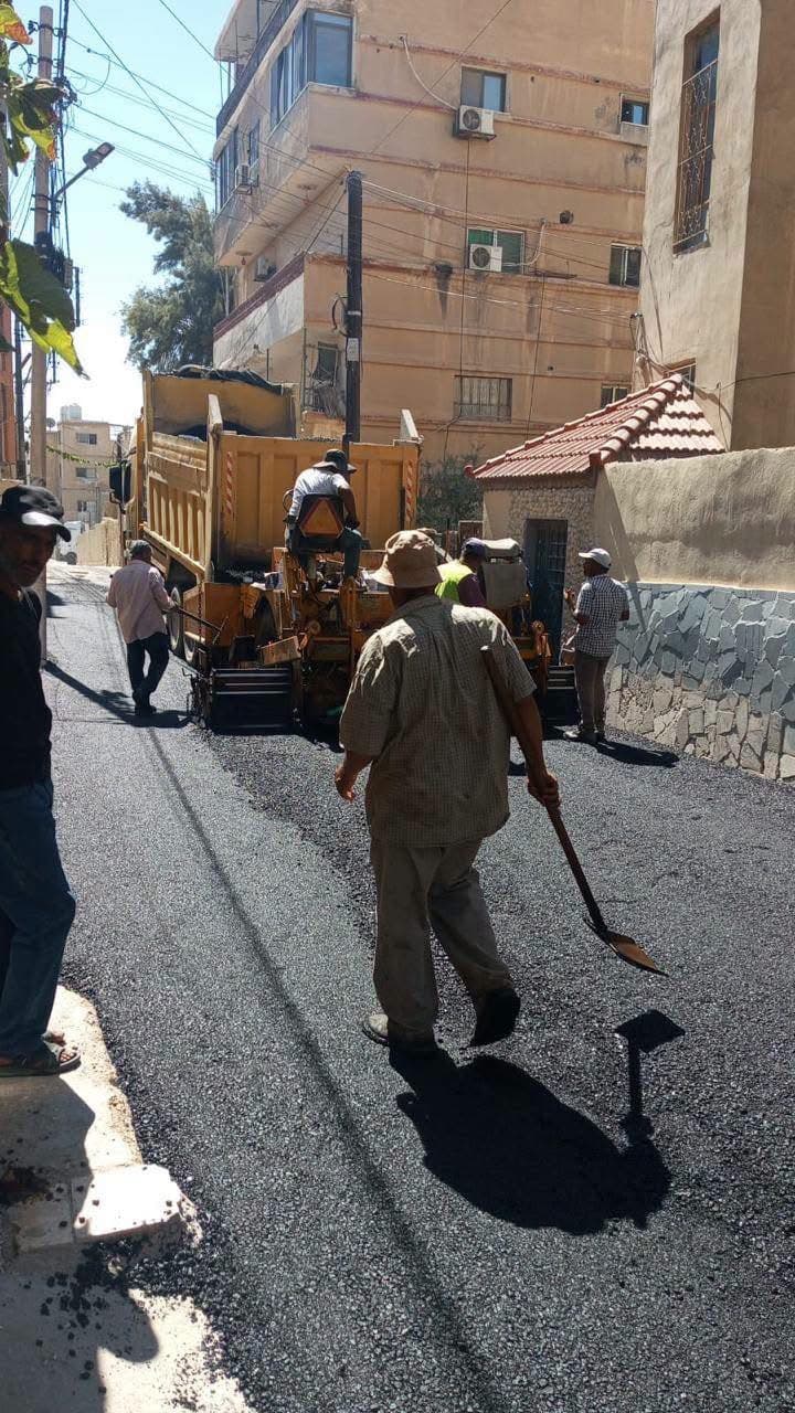 Zarqua Municipality Advances Road Upgrades