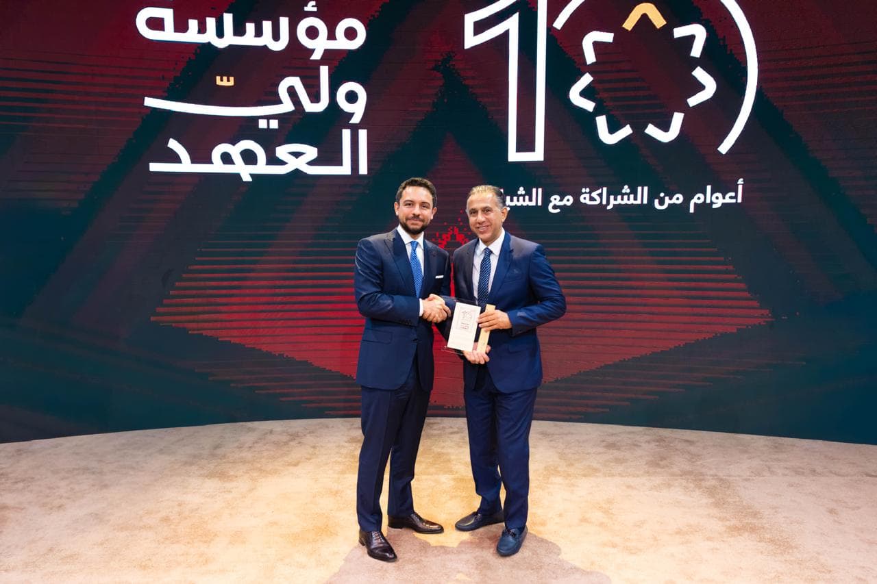Crown Prince Recognizes Zain Support