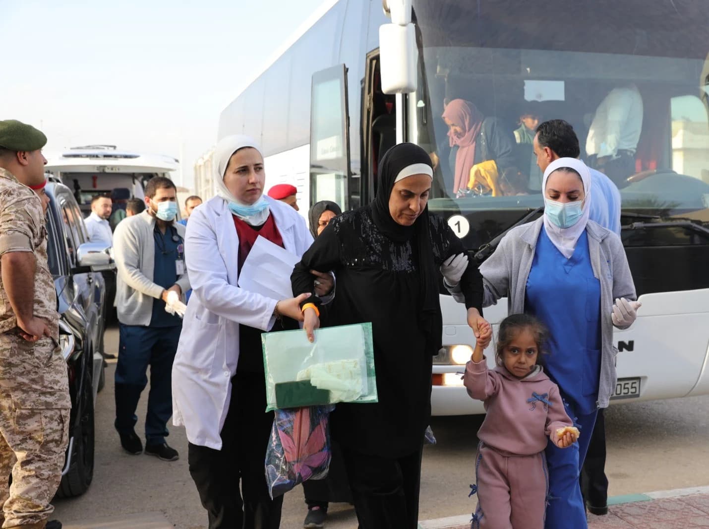 Army evacuates Gaza children for treatment