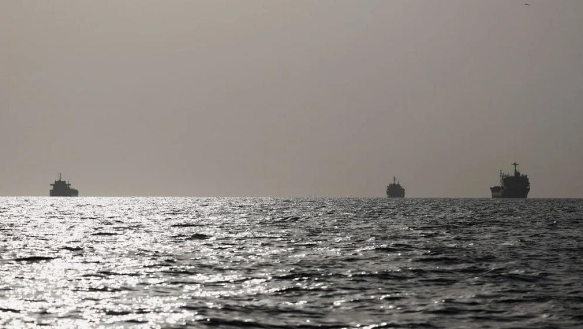 Iran: Large Ship Hits Sea Mine South of Hormuz