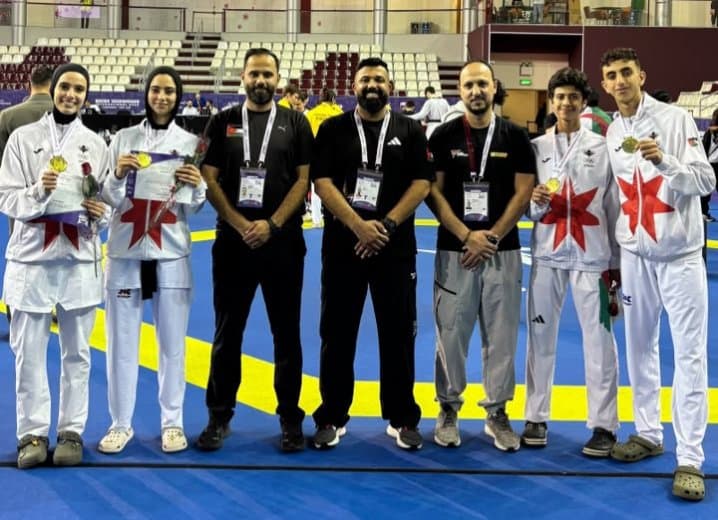 Jordan Wins 4 Golds at Qatar Taekwondo