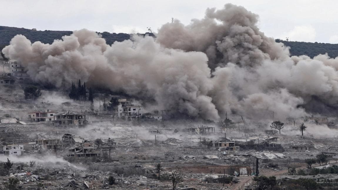 Israeli Bombings in Al-Mansouri