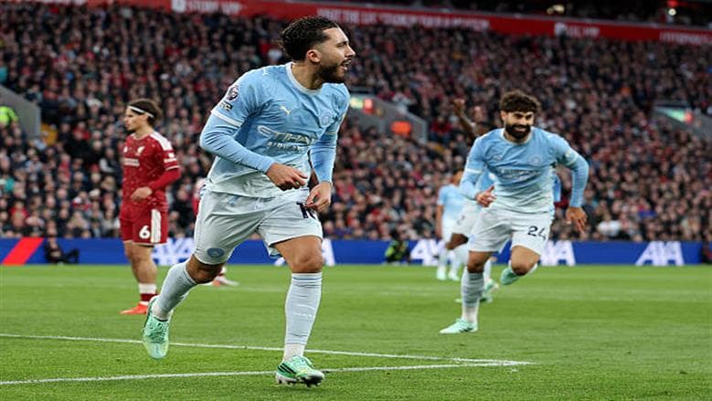 مانشستر سيتي يتغلب على ليفربول بثلاثية