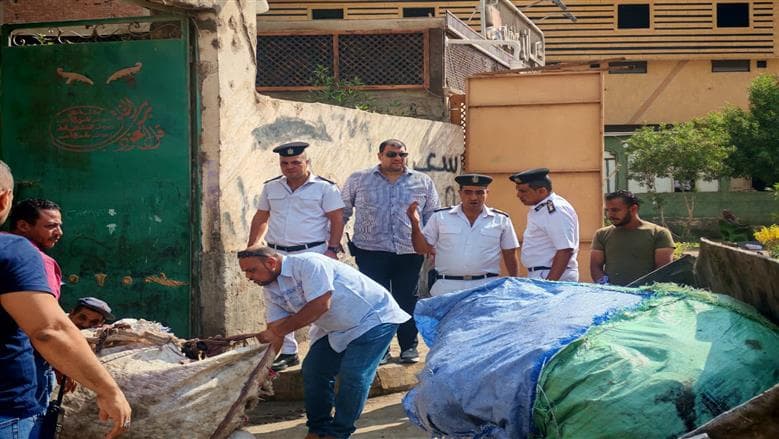 حملات في الجيزة على مخازن الفرز