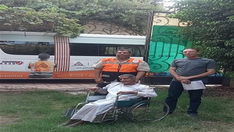 التدخل السريع ينقذ مسنا مشردا ويقله لدور رعاية