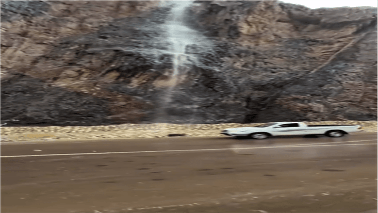 عاصفة رعدية وأمطار غزيرة بسيناء