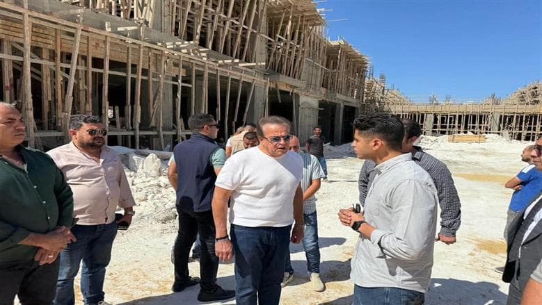 وزير الصحة يزور منشأة مستشفى العلمين