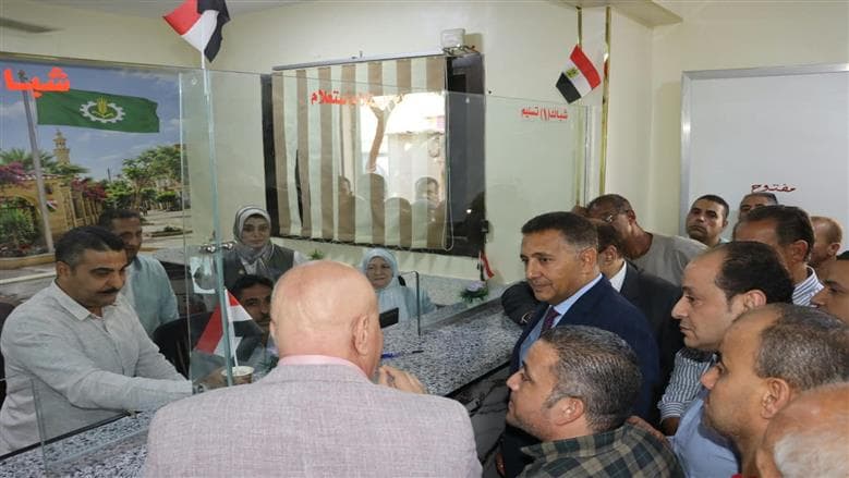 محافظ القليوبية يفتتح مركز كفر تصفا التكنولوجي