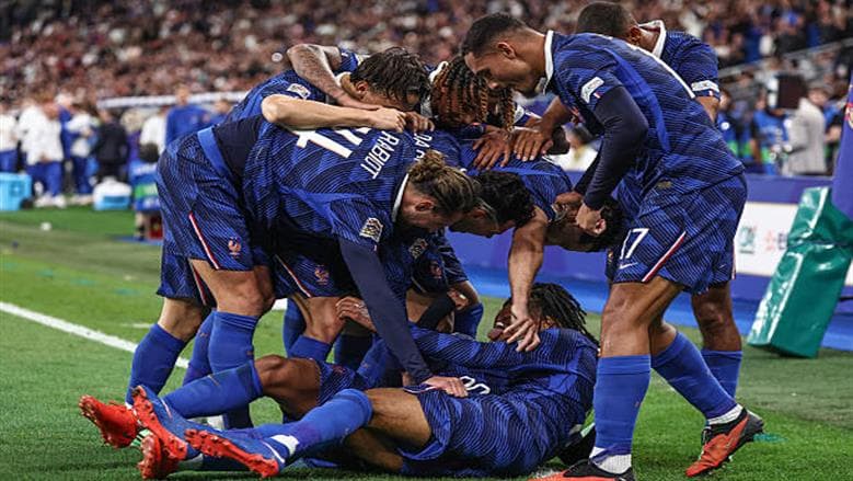 فرنسا تتفوق على بلجيكا في دوري الأمم