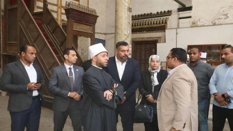 مشروع تحديث شامل لمسجد عبدالوهاب الشعراني