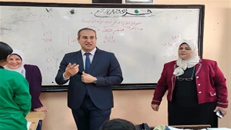 وكيل تعليم الجيزة يزور مدارس الجنوب