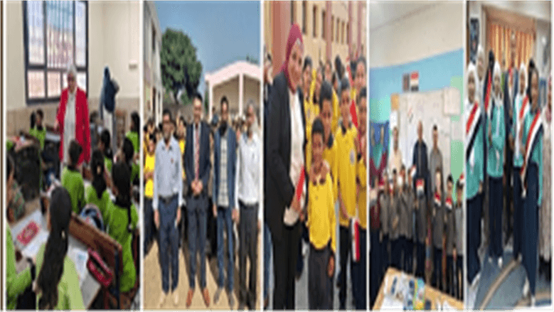 مدارس الجيزة تحتفل بذكرى أكتوبر