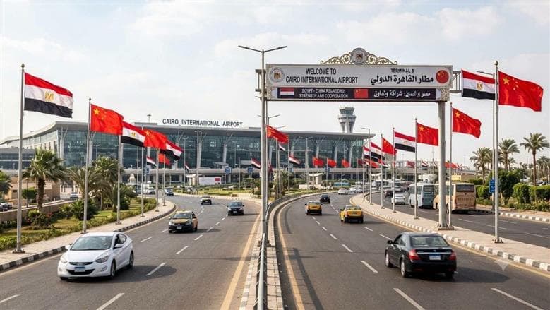 مطار القاهرة يستعد لاستقبال رئيس الصين