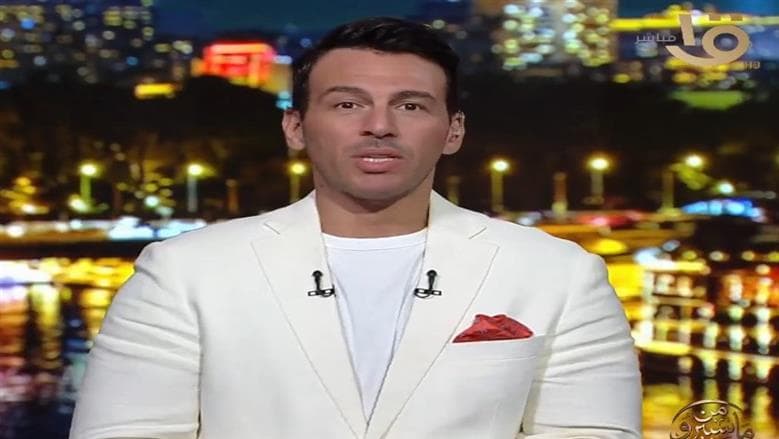 رامي رضوان يحتفل بعيد ميلاده مع غنوة على «من ماسبيرو»