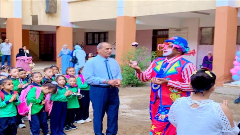 مدارس الحوامدية تستقبل الطلاب في بداية العام