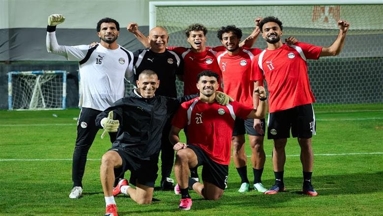 مباراة منتخب مصر بمشاركة 15 لاعبا