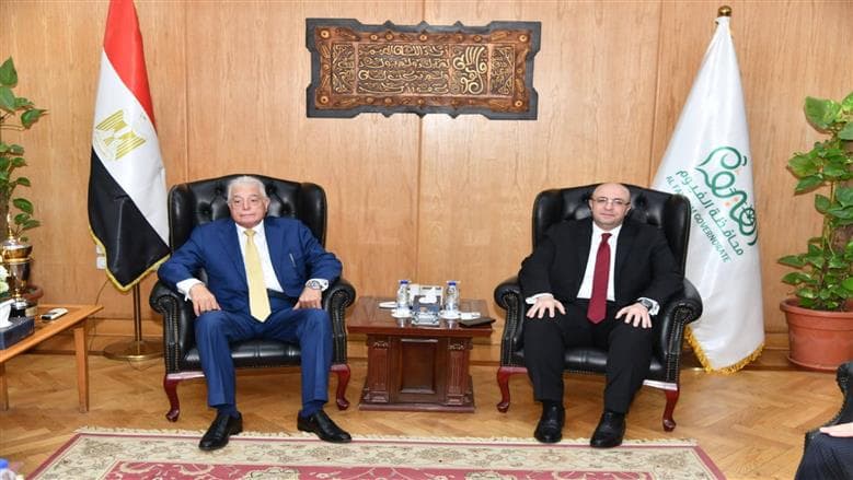 محافظ الفيوم يبحث التعاون مع مستشار الرئاسة