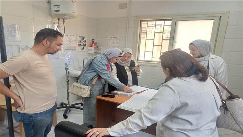 صحة الجيزة تتابع خدمات 6 أكتوبر