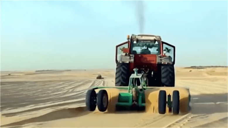 مشروعات سيناء الزراعية لدعم الأمن الغذائي