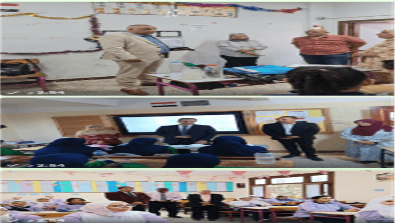 جولات ميدانية بمدارس الجيزة لمتابعة الدراسة