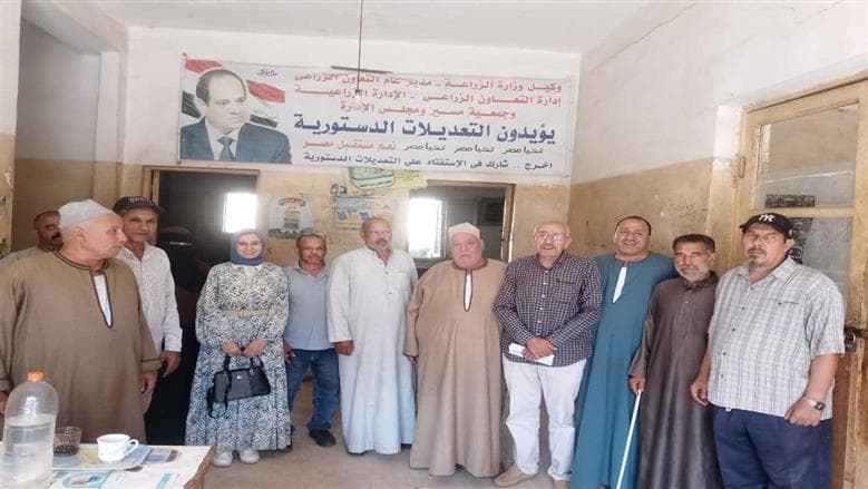 قافلة توعية بكفر الشيخ عن التغيرات المناخية والمحاصيل